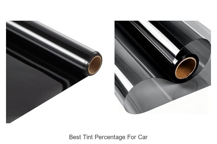 best tint percentage for car