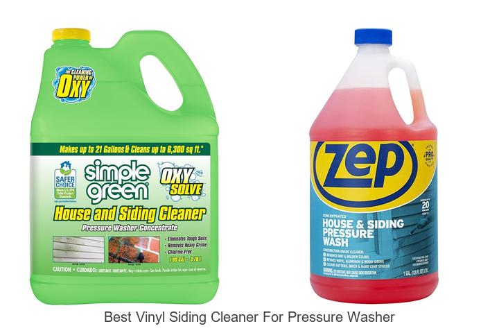 best vinyl siding cleaner for pressure washer