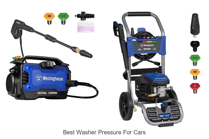 best washer pressure for cars