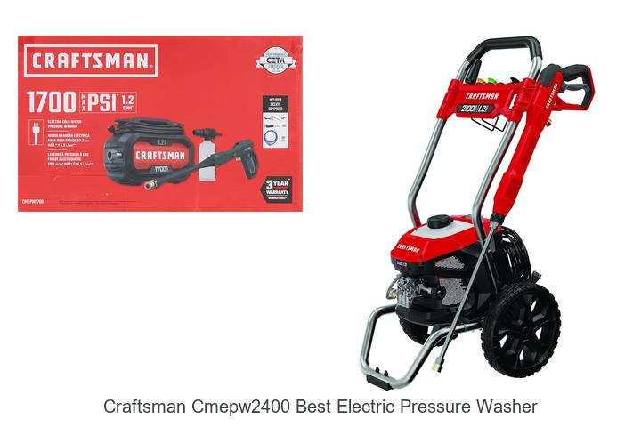 craftsman cmepw2400 best electric pressure washer