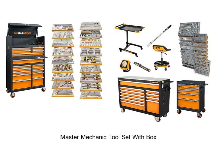 master mechanic tool set with box