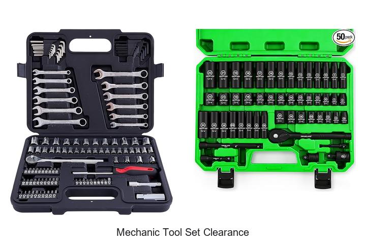mechanic tool set clearance