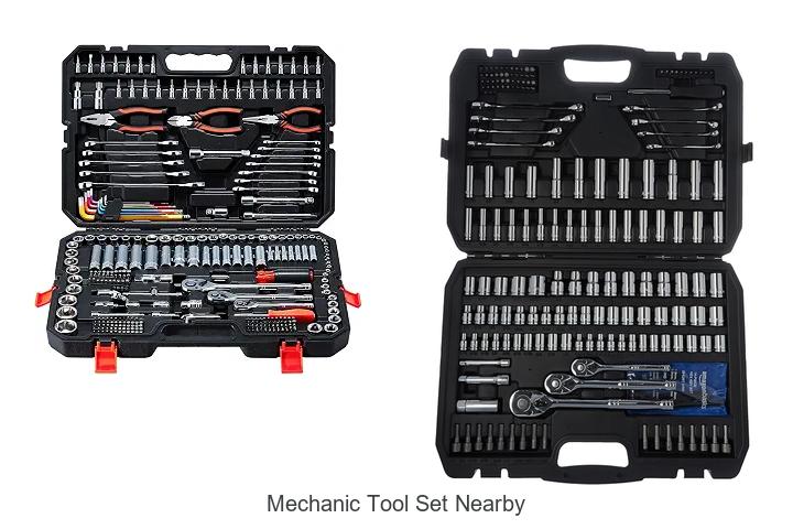 mechanic tool set nearby