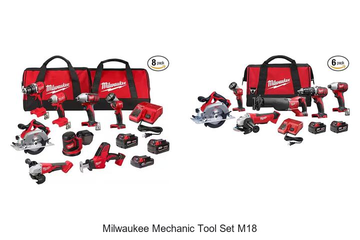 milwaukee mechanic tool set m18