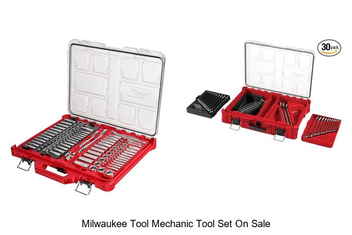 milwaukee tool mechanic tool set on sale